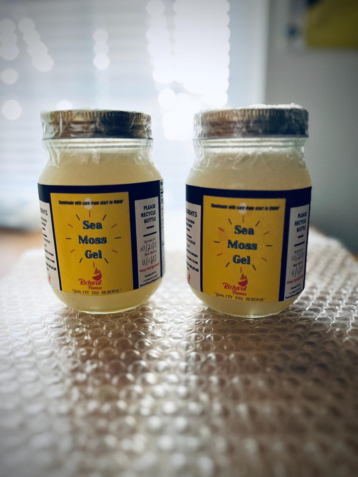 Sea Moss Gel, Organic, Non Gmo, Vegan, Essential Vitamins & Minerals.